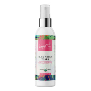 Rose Water Toner - Sugar Tree Cosmetics